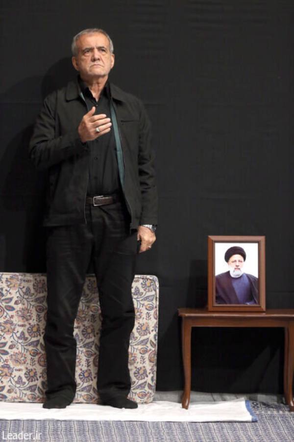 عزاداری بیت رهبری