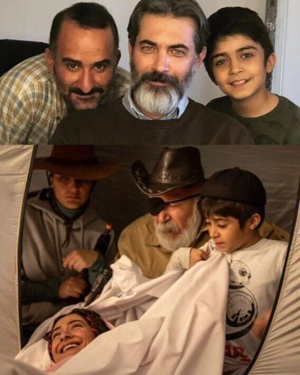 پشت صحنه سریال در انتهای شب