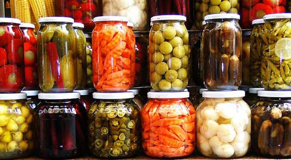 انواع ترشی نکات ترشی و شور