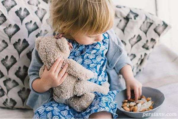 خوردن آجیل برای کودکان