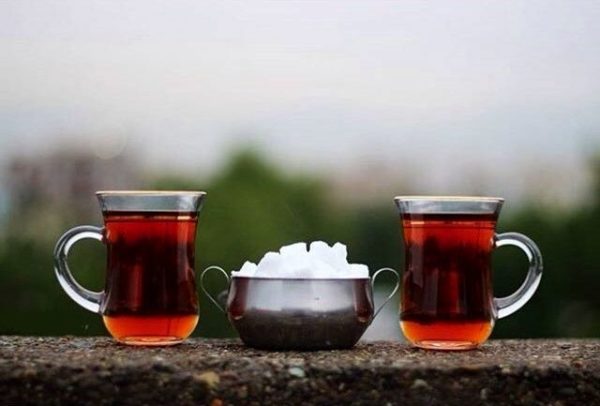 زمان نوشیدن چای