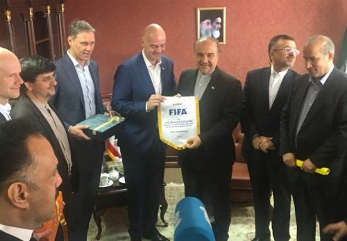 سفر رئیس فیفا به ایران