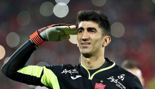 پیام بیرانوند به رهبر انقلاب