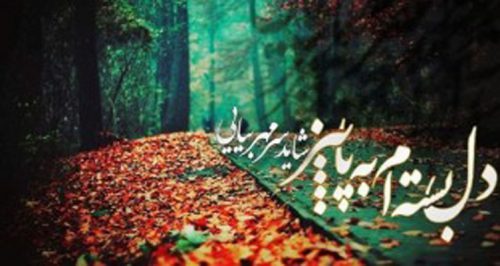اس ام اس رسیدن فصل پاییز اس ام اس رسیدن فصل پاییز
