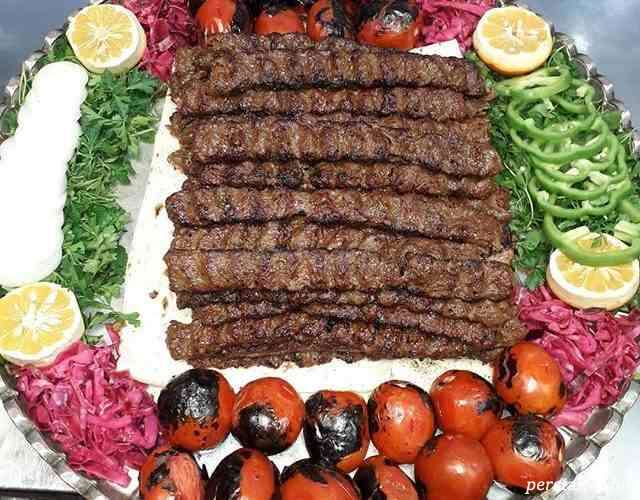 کوبیده کباب برگ و کوبیده