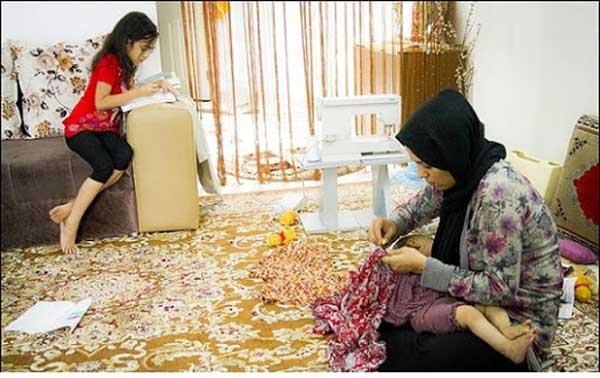 درآمدزایی خانم های خانه دار 