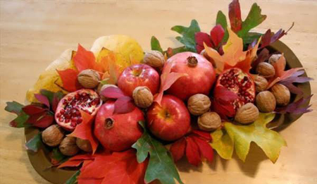 تزئین انار شب یلدا