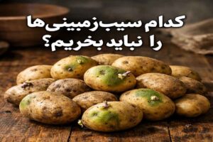 کدام سیب‌زمینی‌ها را نباید بخریم و مصرف کنیم؟
