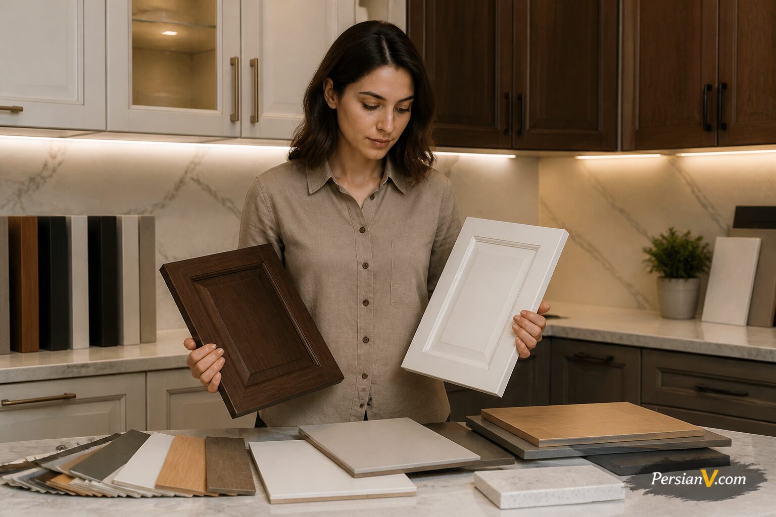پاک کردن چربی کابینت آشپزخانه پاک کردن چربی کابینت آشپزخانه