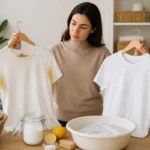 از بین بردن زردی لباس ؛ روش درست برای لباس سفید، رنگی و لکه زیر بغل