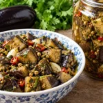 طرز تهیه ترشی بادمجان با پوست؛ خوش‌رنگ، خوش‌عطر و بدون له شدن
