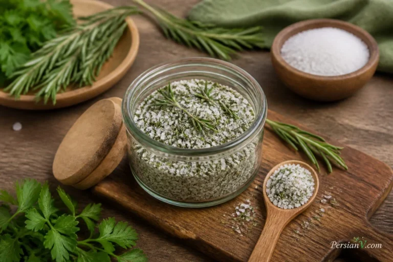 این چاشنی سبز را یک‌بار درست کنید؛  طعم ساده‌ترین غذاها را عوض می‌کند