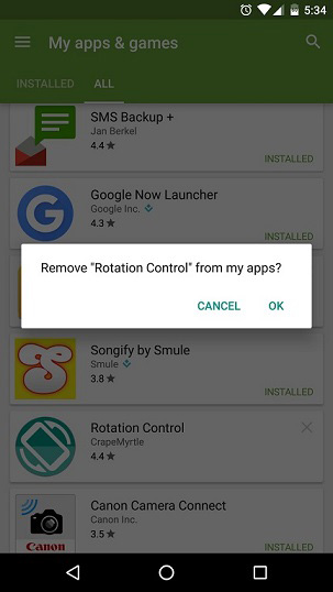 بازگرداندن برنامه‌های پاک شده اندروید 