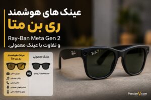 عینکهای هوشمند ریبن-متا چه کارهایی میکنند؟ دوربین 3K و هوش مصنوعی در یک عینک معمولی