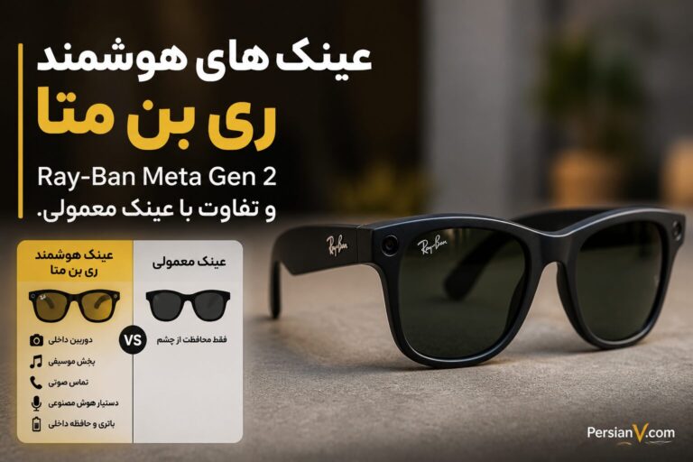 عینک‌های هوشمند ری‌بن-متا چه کارهایی می‌کنند؟ دوربین 3K و هوش مصنوعی در یک عینک معمولی