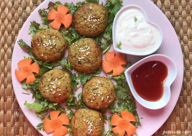 فلافل با گوشت را به آسانی در خانه درست کنید