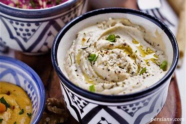 بامیه سرخ شده با ماست و نعناع