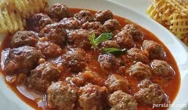 خوراک گوشت قلقلی