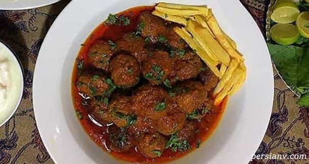 خوراک گوشت قلقلی
