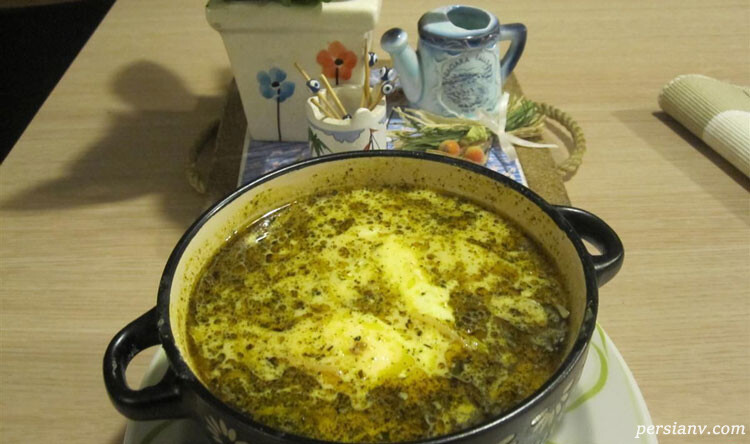 طرز تهیه باقلا وابیج گیلانی