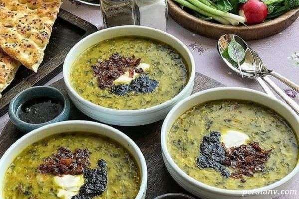 آش بلغور گندم