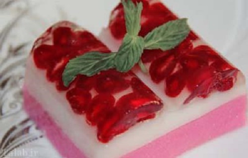 دسر یاقوتی مخصوص شب یلدا
