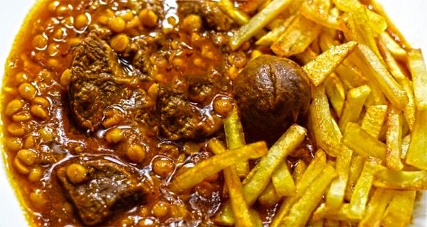 خورش قیمه نذری