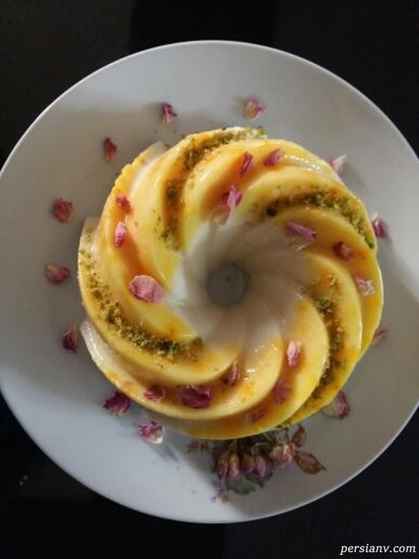 طرز تهیه شیر برنج قالبی طرز تهیه شیر برنج قالبی