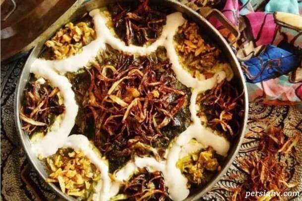 آش کلم برگ ( یک غذای خوشمزه تبریزی )