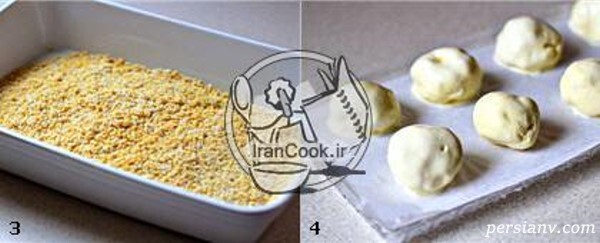 بستنی سرخ شده بستنی سرخ شده
