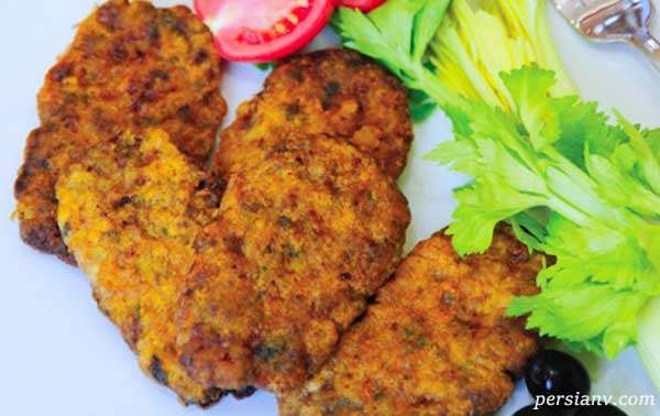 کتلت برنجی کتلت برنجی