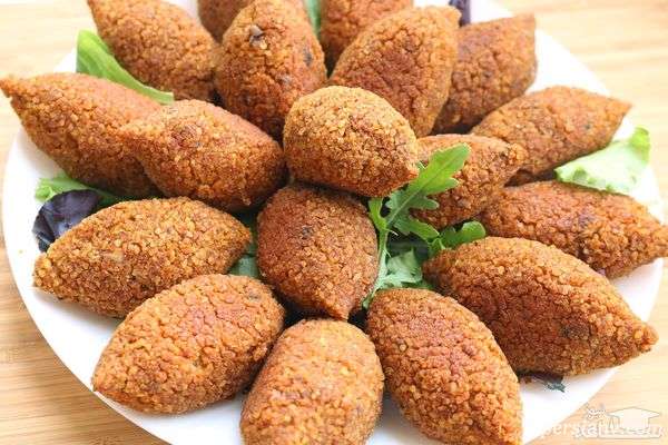کبه سیب زمینی و گردو ( غذایی خوشمزه و بدون گوشت )