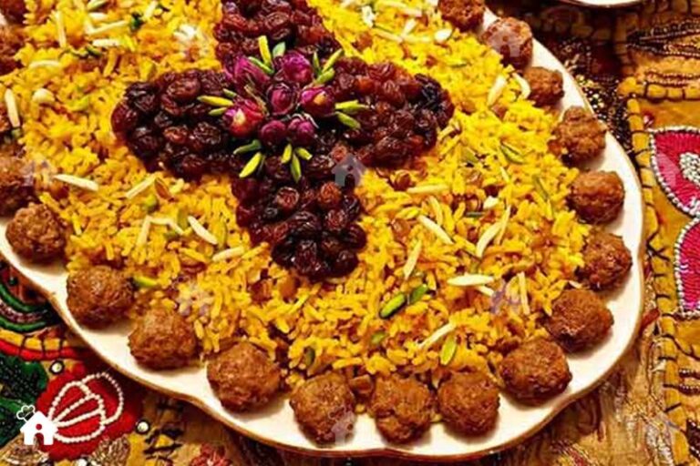 طرز تهیه قنبر پلو ، غذای شیرازی ها