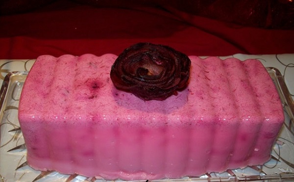 دسر ماست و لبو ژله فوری مناسب شب یلدا