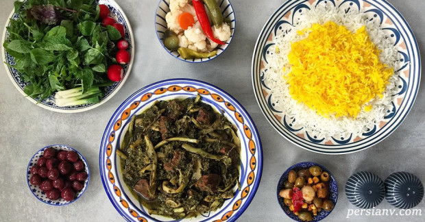 طرز تهیه خورشت کنگر شیرازی