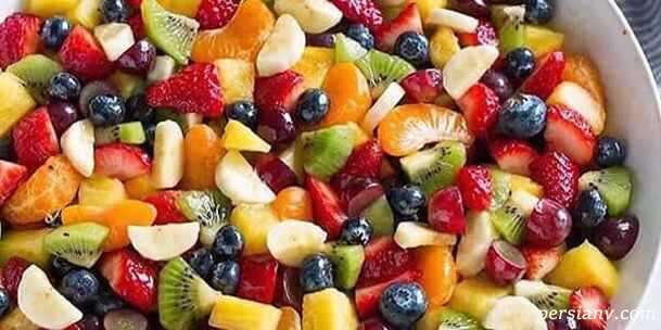 طرز تهیه میوه کبابی!