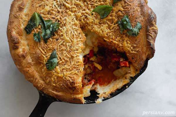 طرز تهیه پیتزا کالزونه ایتالیایی