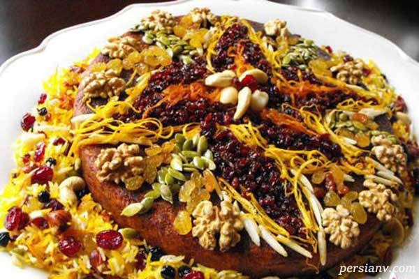 طرز تهیه شیرین پلو