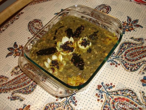 تزیین آش رشته ماه رمضان