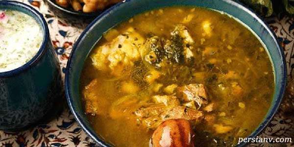 طرز تهیه آبگوشت مغز دار (آبگوشت سنتی تهران)