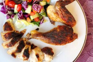 طرز تهیه مرغ بریان مجلسی با پوستی ترد و گوشتی آبدار