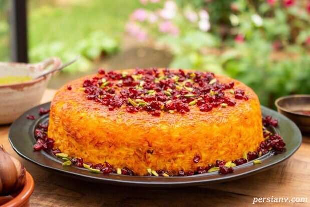 طرز تهیه ته چین مرغ و قارچ در با پلوپز