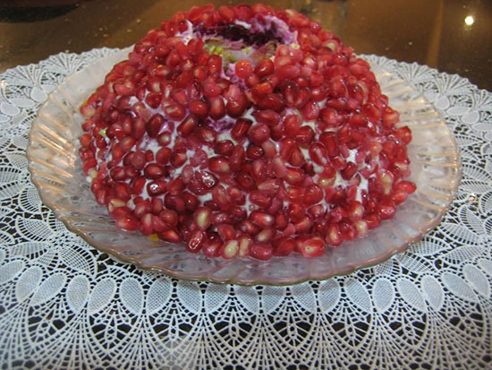 سالاد انار