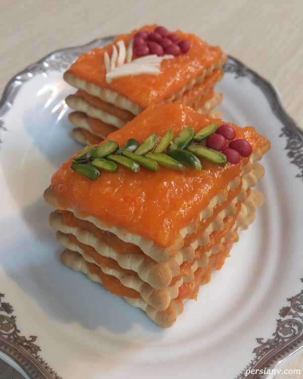 چیزکیک هویج چیزکیک هویج