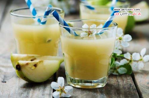 اسموتی موز و گلابی اسموتی لاغر کننده