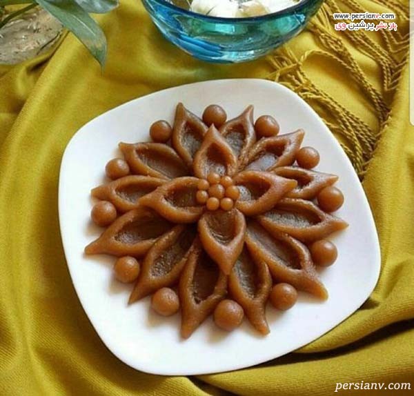 تزیین حلوا مجلسی