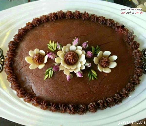 تزیین حلوا مجلسی