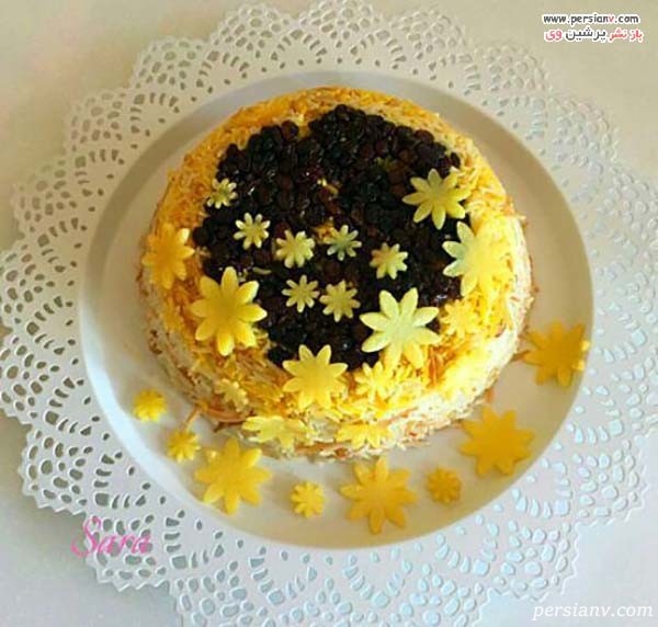 تزیین ته دیگ ته چین تزیین ته دیگ برنج