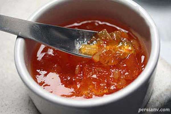 طرز تهیه مارمالاد هلو و انبه