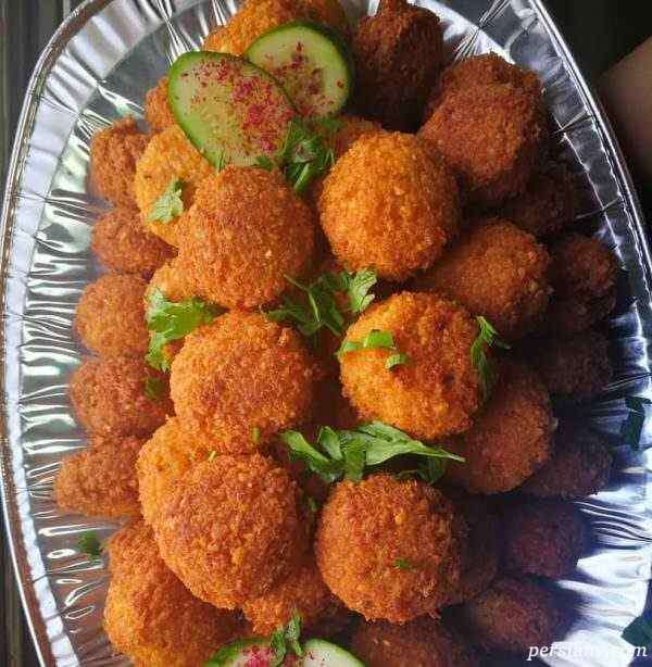 طرز تهيه فلافل با گوشت